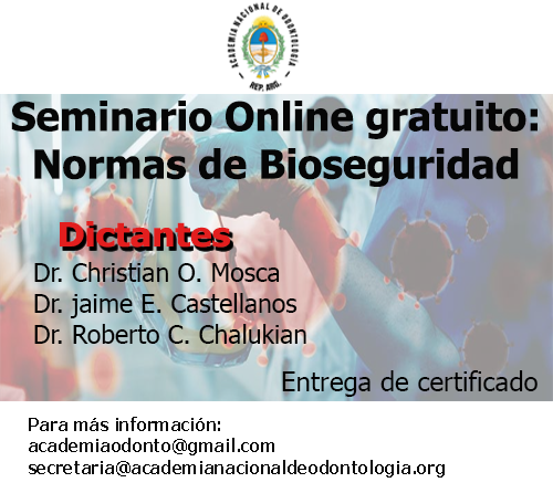 Seminario Online Gratuito: Normas de Bioseguridad